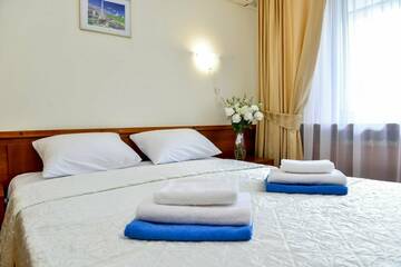 Стандарт с двуспальной кроватью в Гостинице Пансионат Нева